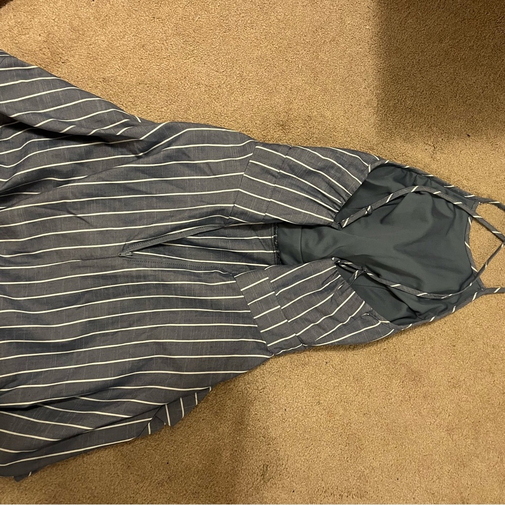 Striped Sleeveless Dress